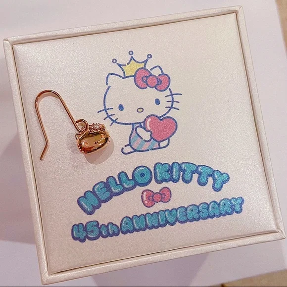 Hello Kitty 45th Anniversary Earrings